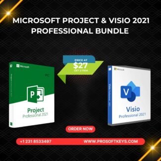 microsoft visio project professional 2021 activation key 1 pc key project management software project planning and scheduling bundle