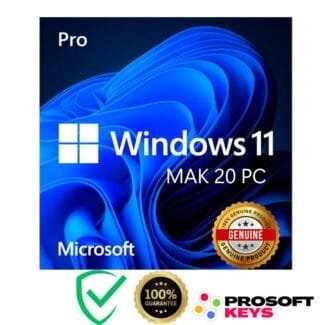 Buy Windows 11 Pro MAK 20 PC key