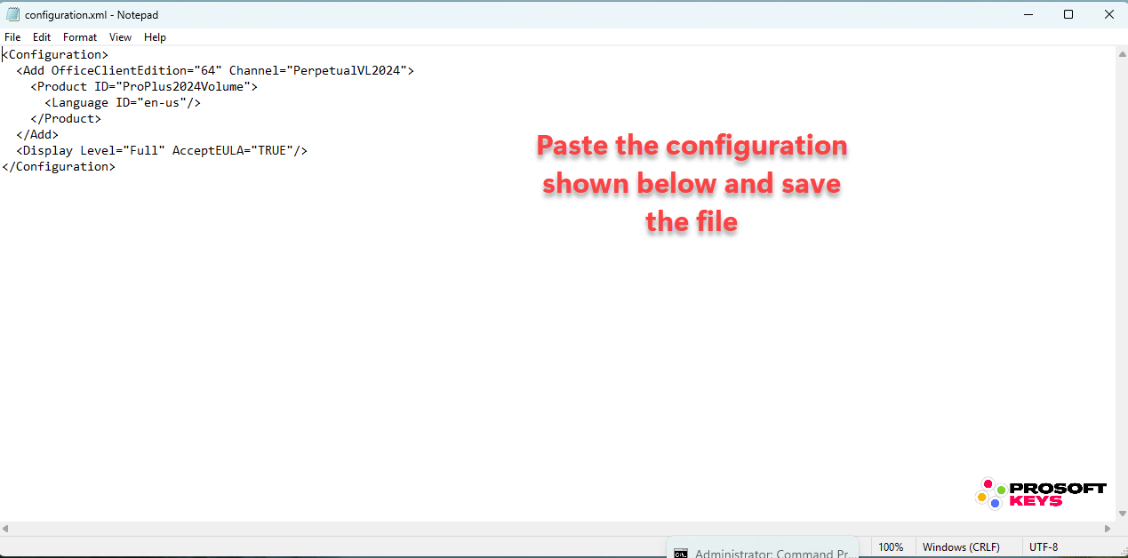 How to Install Office 2024 Professional PLUS LTSC Using the Deployment Tool
