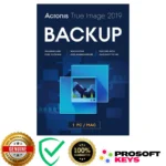 Acronis True Image 2019 Lifetime Key for 1 Device PC/MAC Backup and recovery software permanent activation 2019 version