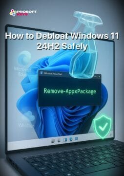 How to Debloat Windows 11 24H2 Safely (Step-by-Step Guide Without Scripts)