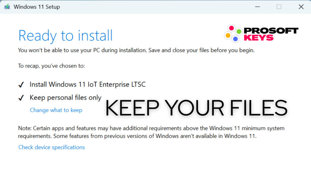 convert Windows 11 Pro to IoT LTSC 2024
