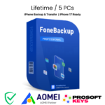 Buy AOMEI FoneBackup Pro Key | iPhone Backup - 5 PCs Lifetime