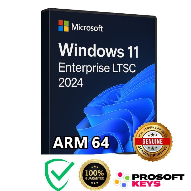 Windows Enterprise LTSC 2024 ARM 64 Windows 11 Enterprise LTSC 2024 ARM64 Box Shot