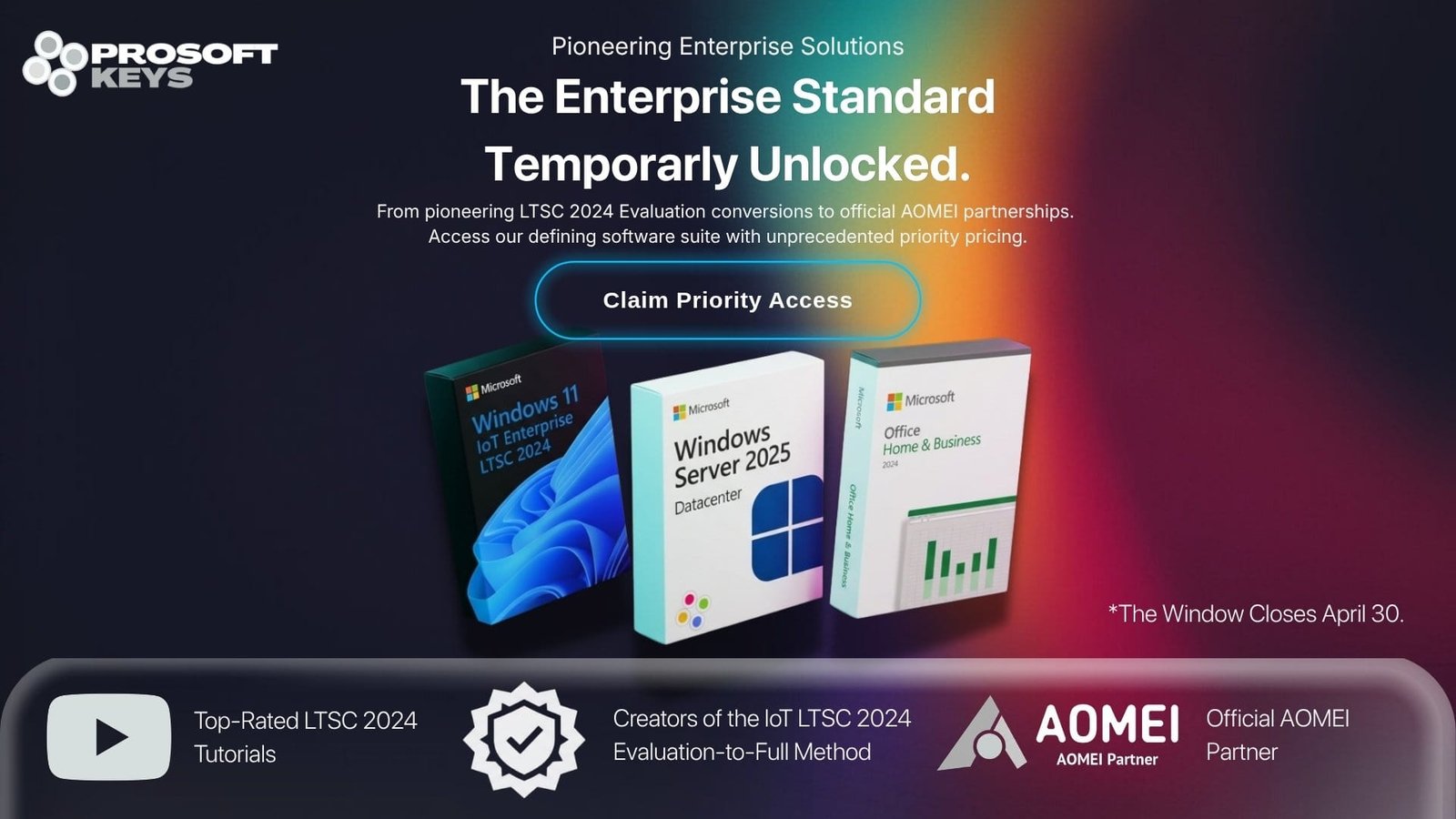 PROSOFTKEYS IOT LTSC 2024 BANNER HD