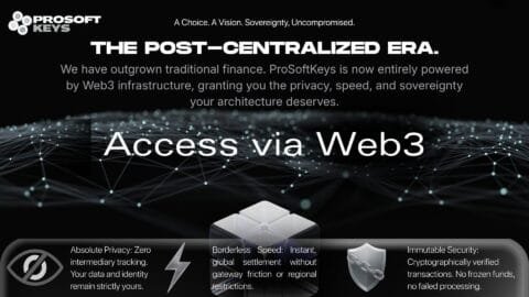 Prosoftkeys WEB 3 payments crypto