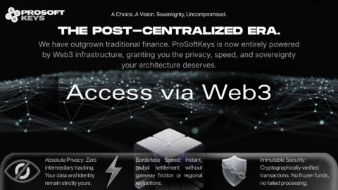 Prosoftkeys WEB 3 payments crypto