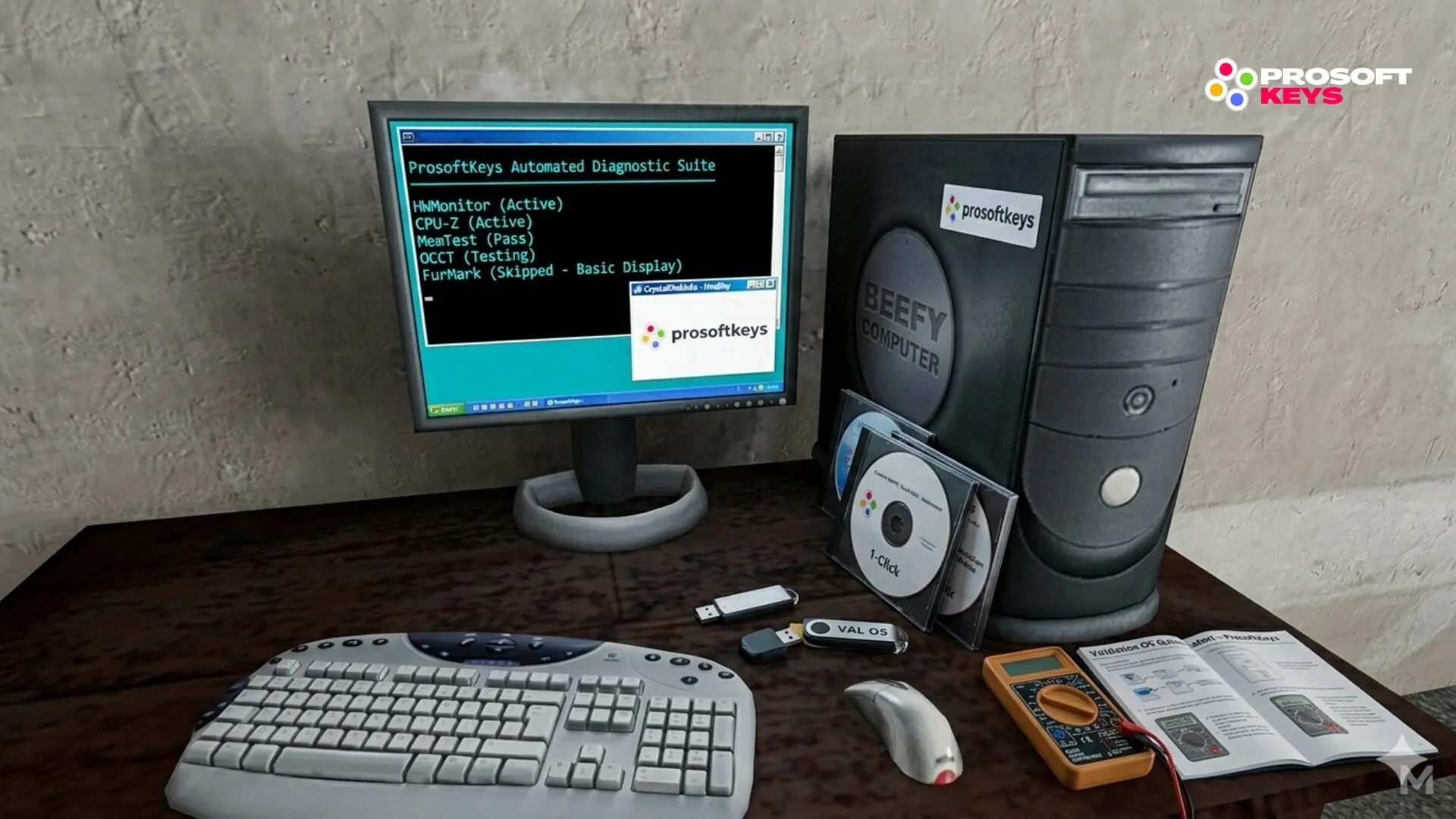 Microsoft Validation OS and a custom WinPE diagnostic USB setup for Windows 11 Lite testing.